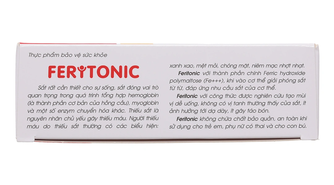 Feritonic hộp 20 ống x 10ml - 3