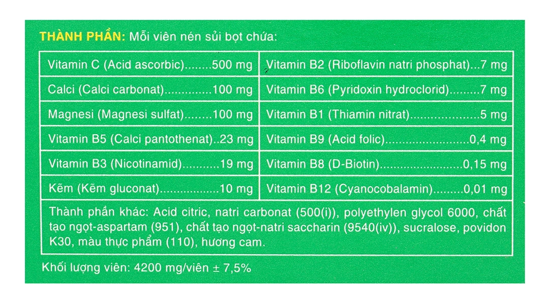 Thực phẩm bảo vệ sức khỏe Deromax tuýp 10 viên - 4