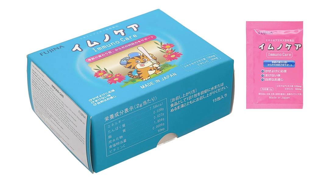 Thực phẩm bảo vệ sức khỏe Tăng Đề Kháng Immuno Care Fujina Hộp 15 Gói - 