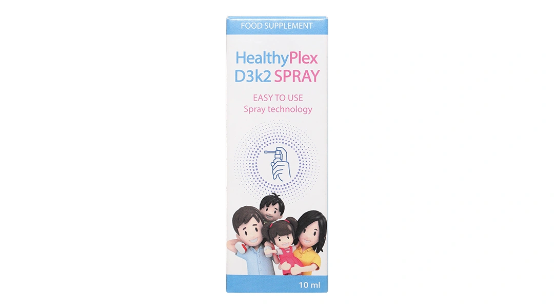 Dung dịch xịt Healthyplex D3K2 Spray chai 10ml - 1