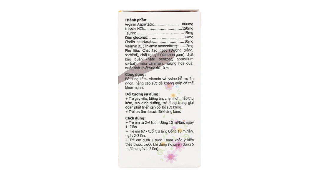 Ecolife Eco Kid Ăn Ngon hỗ trợ ăn ngon, nâng cao sức đề kháng hộp 20 ống x 10ml - 1