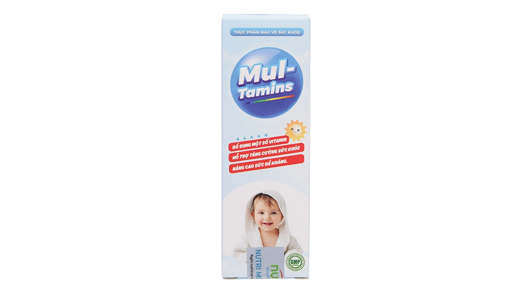 Mul-Tamins hỗ trợ tăng cường sức khỏe chai 20ml - 1