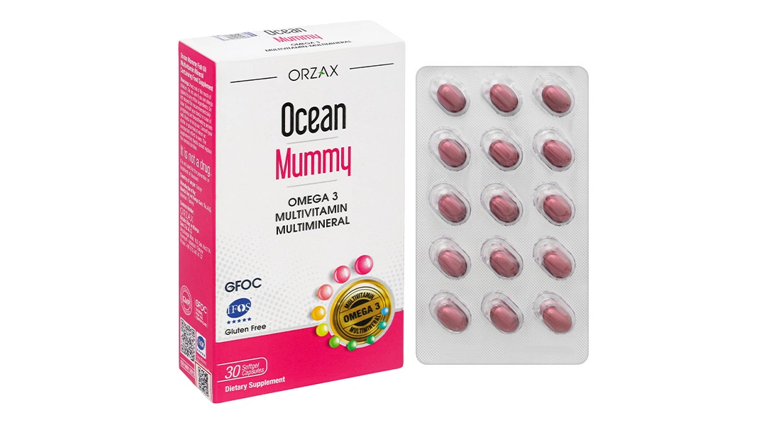 Ocean Mummy hỗ trợ tăng cường sức khỏe hộp 30 viên - 