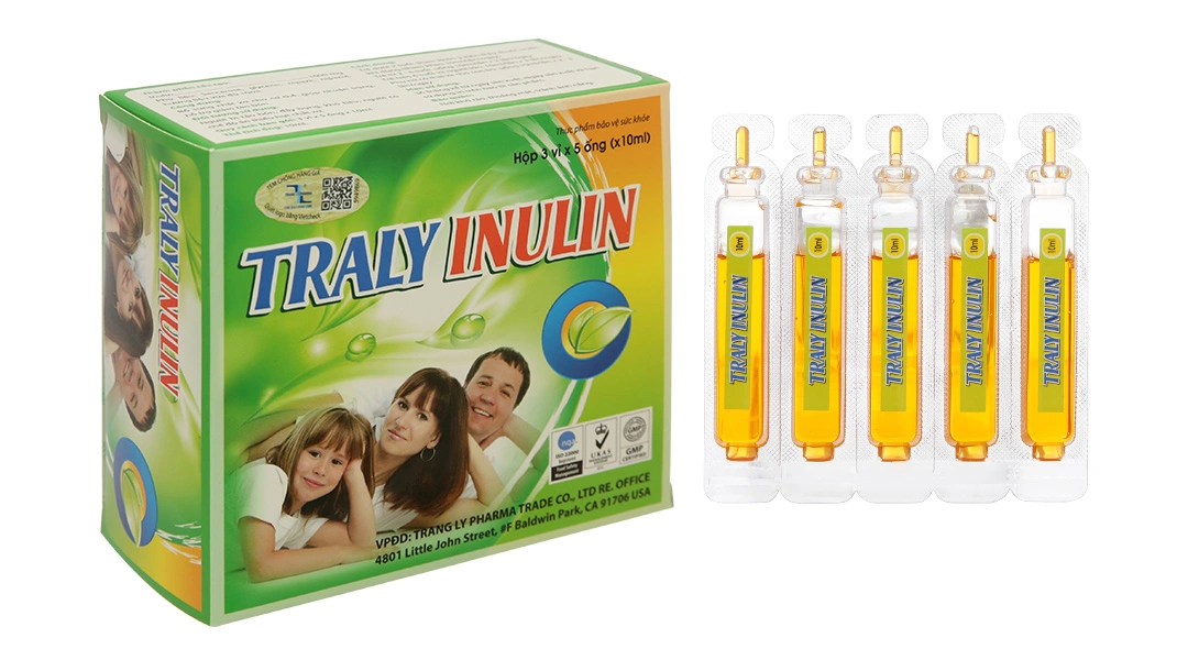 Traly Inulin hộp 15 ống x 10ml - 