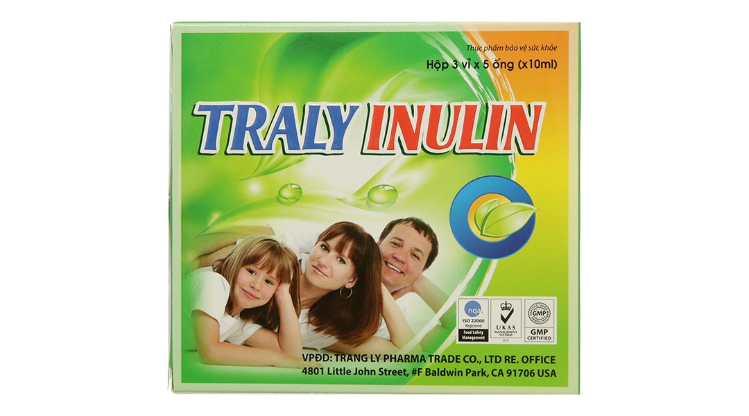 Traly Inulin hộp 15 ống x 10ml - 1