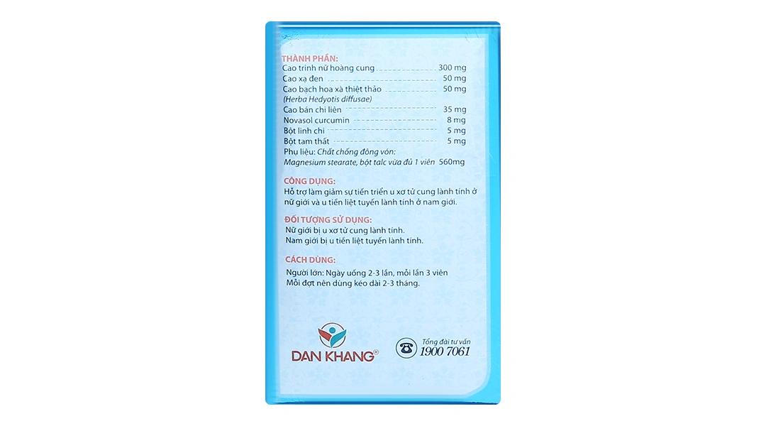 An Nữ Đan hộp 60 viên - 2