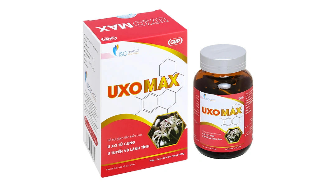 Isopharco Uxo Max hộp 60 viên - 