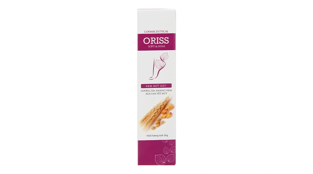 Kem Oriss Soft & Heal giảm nứt nẻ gót chân tuýp 30g - 13