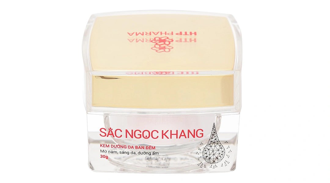 Kem dưỡng da ban đêm Sắc Ngọc Khang làm mờ thâm nám hũ 30g - 5