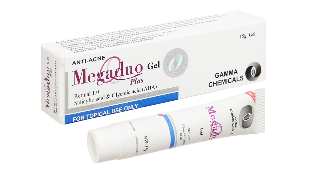 Gel Megaduo Plus ngừa mụn trứng cá, ngừa thâm tuýp 15g - 11