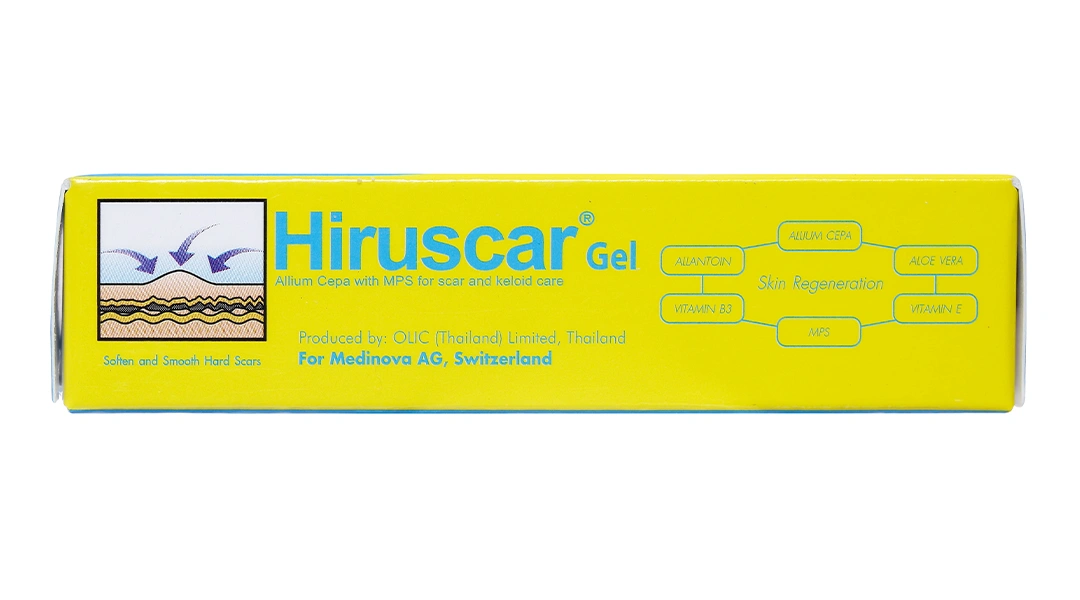 Gel Hiruscar làm mềm và phẳng vết sẹo tuýp 5g - 3