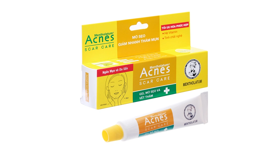 Gel Acnes Scar Care làm mờ sẹo, giảm thâm mụn tuýp 12g - 