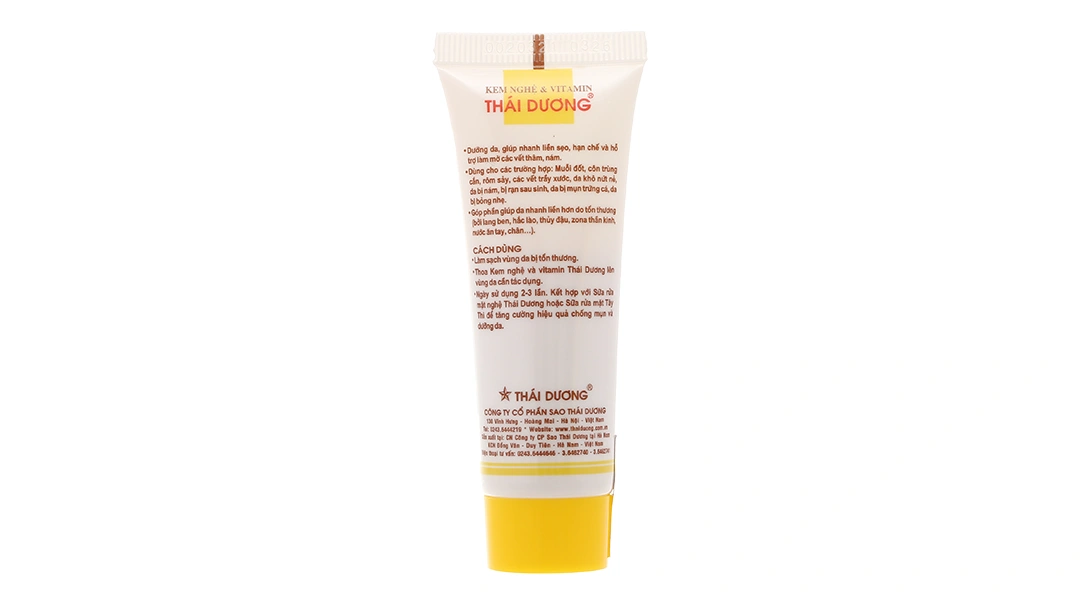 Kem nghệ Thái Dương Nano Bạc dưỡng da, mờ sẹo, mờ thâm tuýp 20g - 3