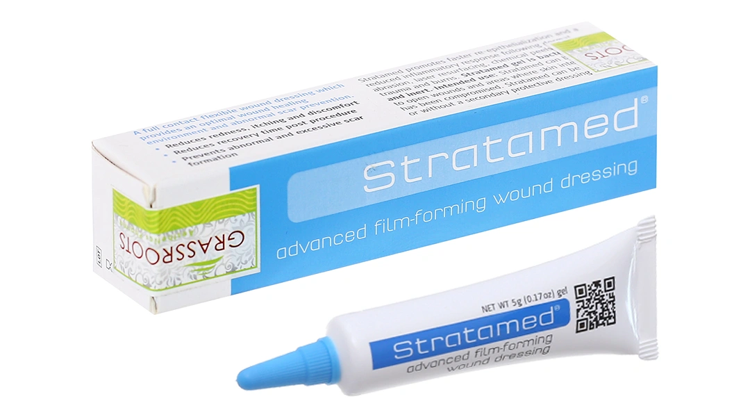 Gel Stratamed hỗ trợ giảm vết thương hở tuýp 5g - 12