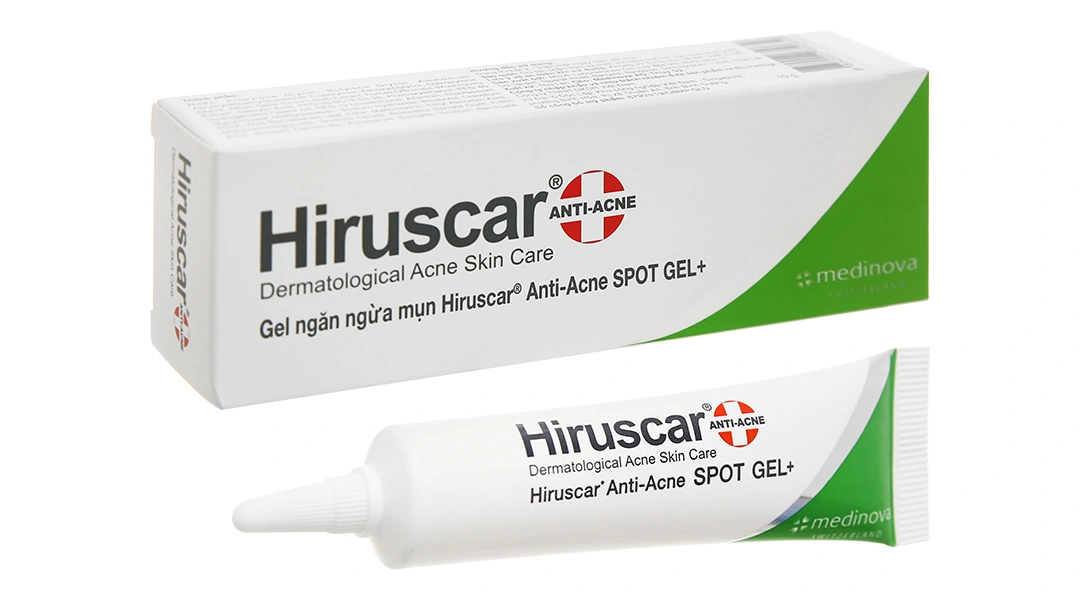 Gel Hiruscar Anti-acne ngăn ngừa mụn, tăng độ ẩm cho da tuýp 10g - 13