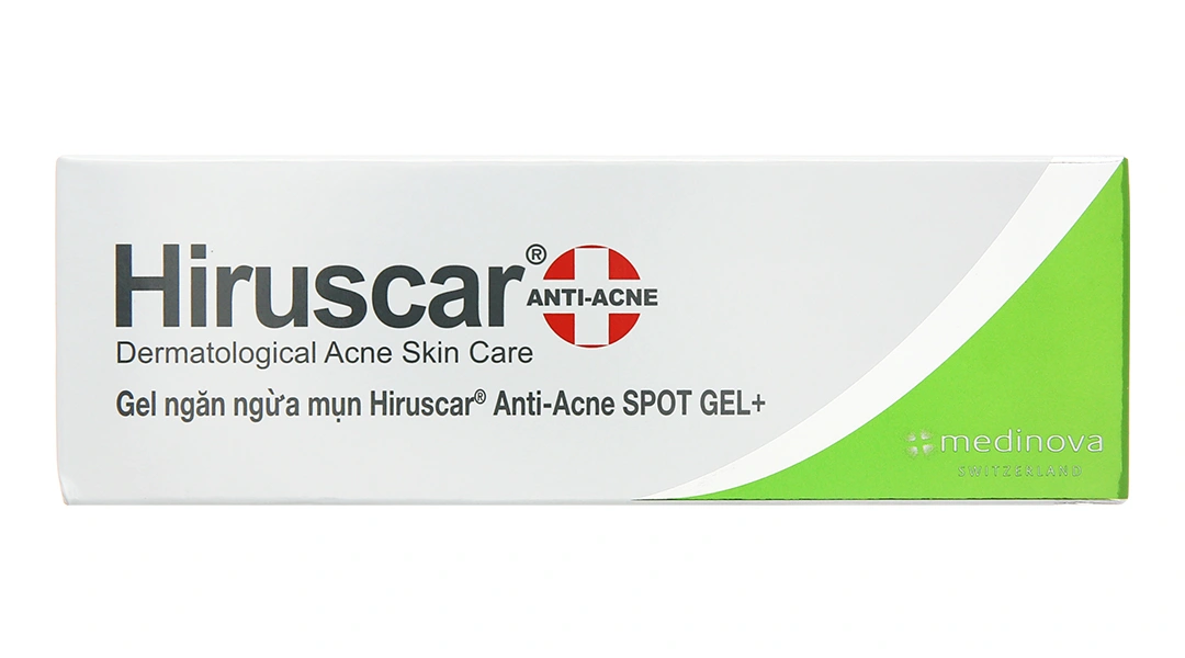 Gel Hiruscar Anti-acne ngăn ngừa mụn, tăng độ ẩm cho da tuýp 10g - 14