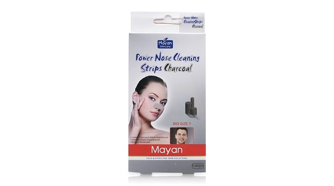 Miếng dán lột mụn cám than hoạt tính Mayan hút bã nhờn hộp 4 miếng - 3
