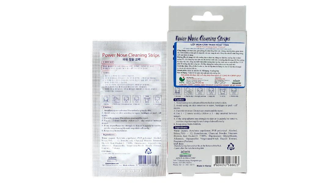 Miếng dán lột mụn cám than hoạt tính Mayan hút bã nhờn hộp 4 miếng - 2