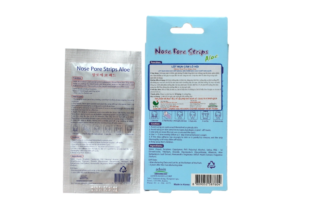 Miếng dán lột mụn cám lô hội Mayan hút bã nhờn gây mụn hộp 4 miếng - 1