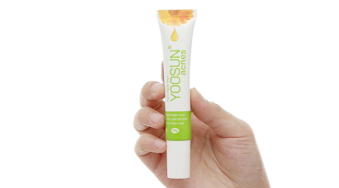 Kem Yoosun acnes ngừa mụn, giảm bã nhờn, mờ sẹo tuýp 15g - 4