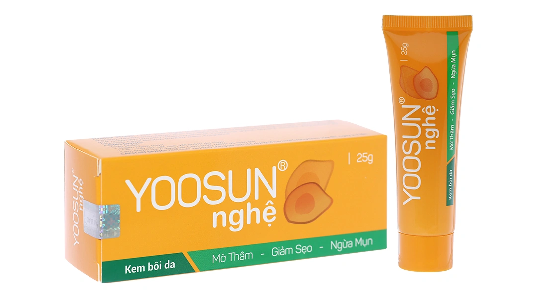 Kem Yoosun nghệ mờ thâm, giảm sẹo, ngừa mụn tuýp 25g - 1