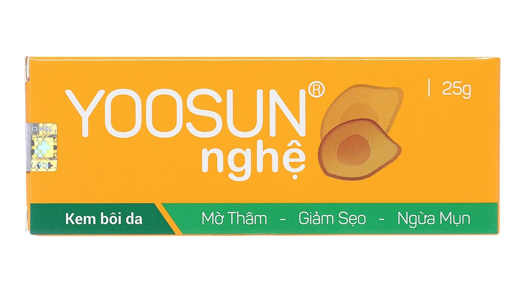 Kem Yoosun nghệ mờ thâm, giảm sẹo, ngừa mụn tuýp 25g - 2