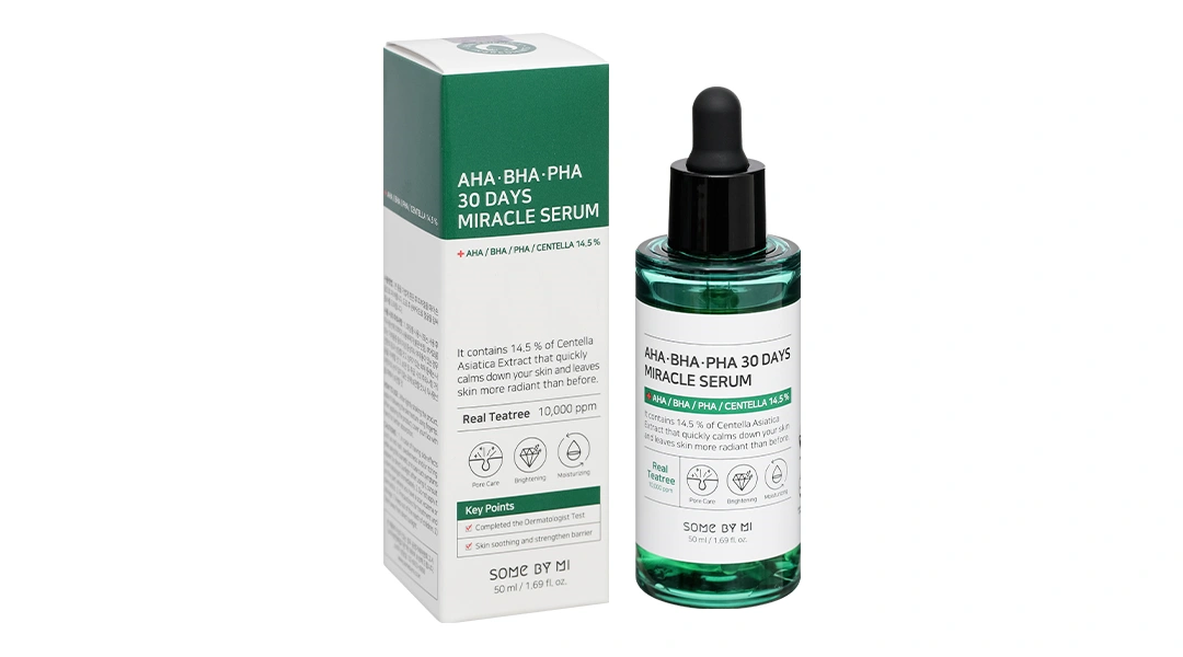 Serum Some By Mi AHA - BHA - PHA 30 Days Miracle kháng khuẩn giảm mụn lọ 50ml - 