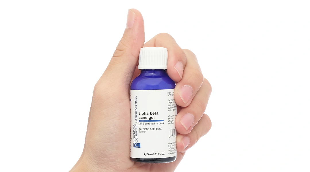 Gel Fixderma FCL Alpha Beta Acne giảm mụn, kiểm soát bã nhờn chai 30ml - 18