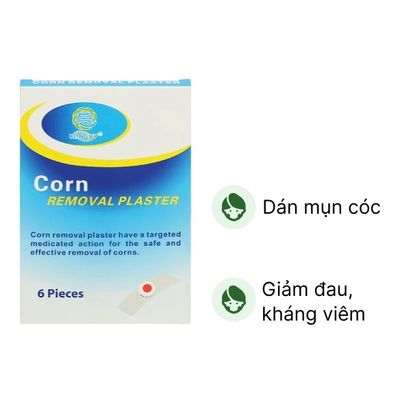 Miếng dán mụn cóc Fobelife giúp loại bỏ mụn cóc trên da