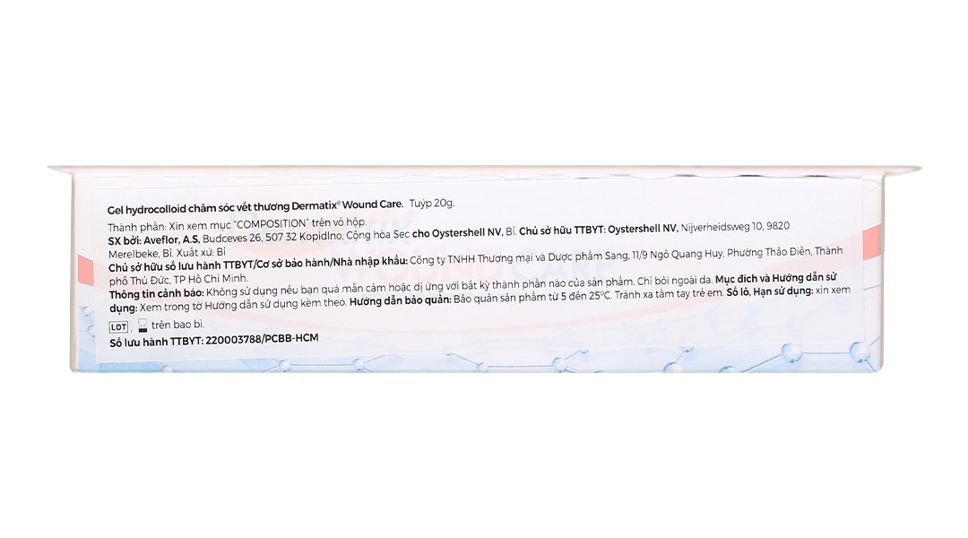 Gel Dermatix Wound Care hỗ trợ chữa lành vết thương tuýp 20g - 2
