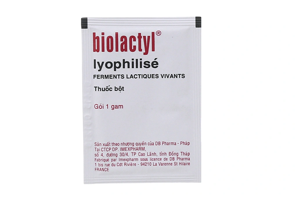 Thuốc bột Biolactyl bổ sung vi sinh, hỗ trợ giảm rối loạn tiêu hóa (14 gói x 1g) - 3