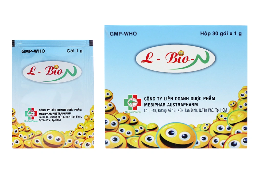 Bột men vi sinh L-Bio-N hỗ trợ giảm rối loạn tiêu hóa (30 gói x 1g) - 1