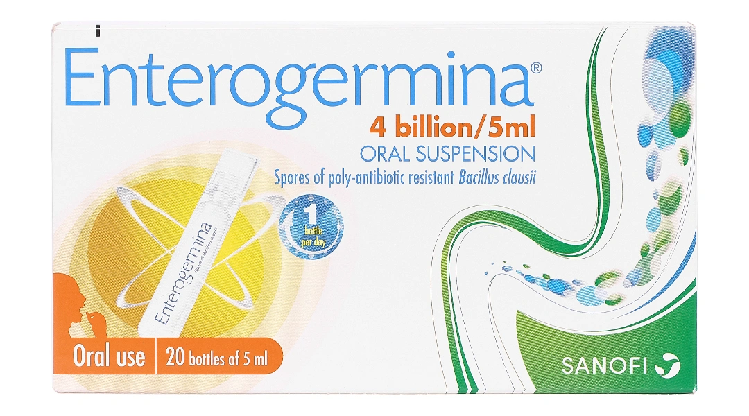 Hỗn dịch uống Enterogermina Gut Restore 4 tỷ/5ml trị rối loạn tiêu hóa (20 ống x 5ml) - 7
