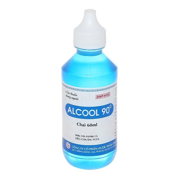 Cồn Alcool 90 độ OPC sát trùng ngoài da