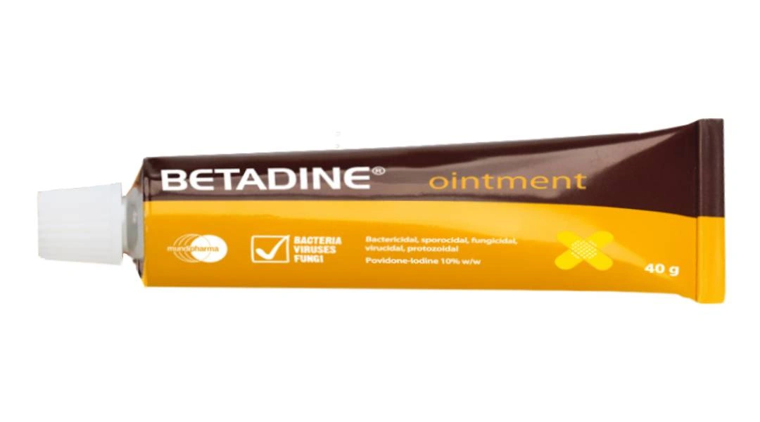 Thuốc mỡ bôi da Betadine 10% sát khuẩn vết loét tuýp 40g - 2