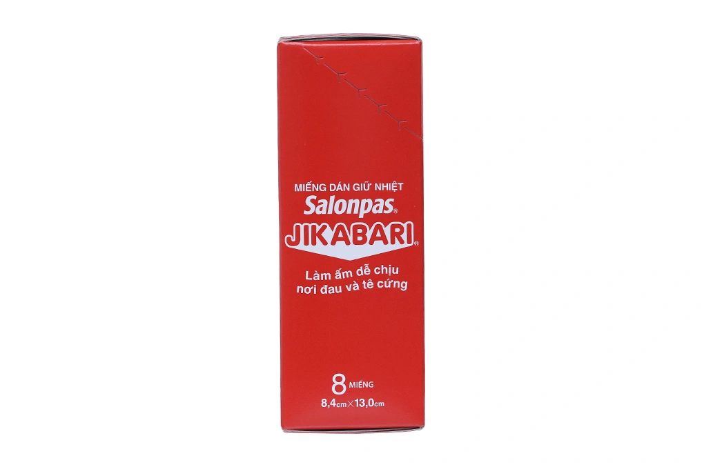 Miếng dán giữ nhiệt Salonpas Jikabari giúp làm ấm, giảm đau - 2