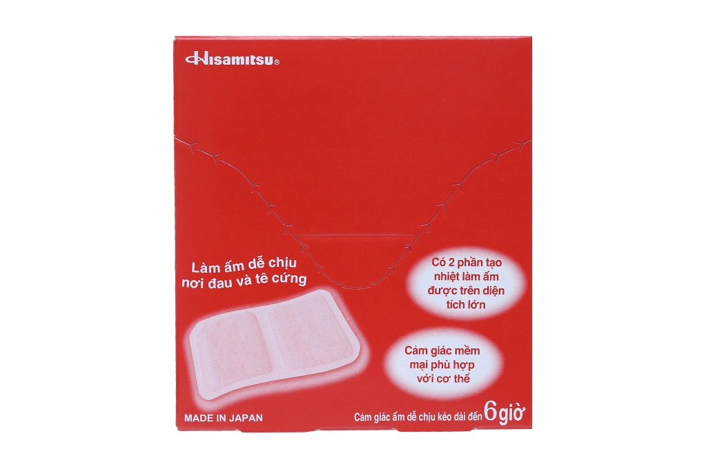 Miếng dán giữ nhiệt Salonpas Jikabari giúp làm ấm, giảm đau - 3
