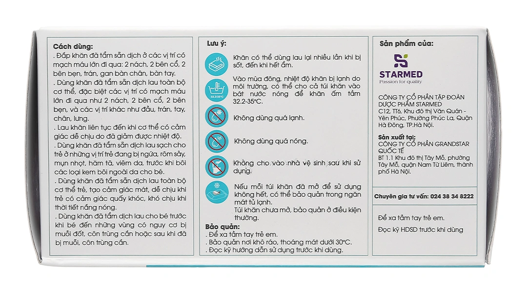 Khăn hạ sốt Dr.Papie 3mo+ cho bé (5 gói x 5 miếng) - 3