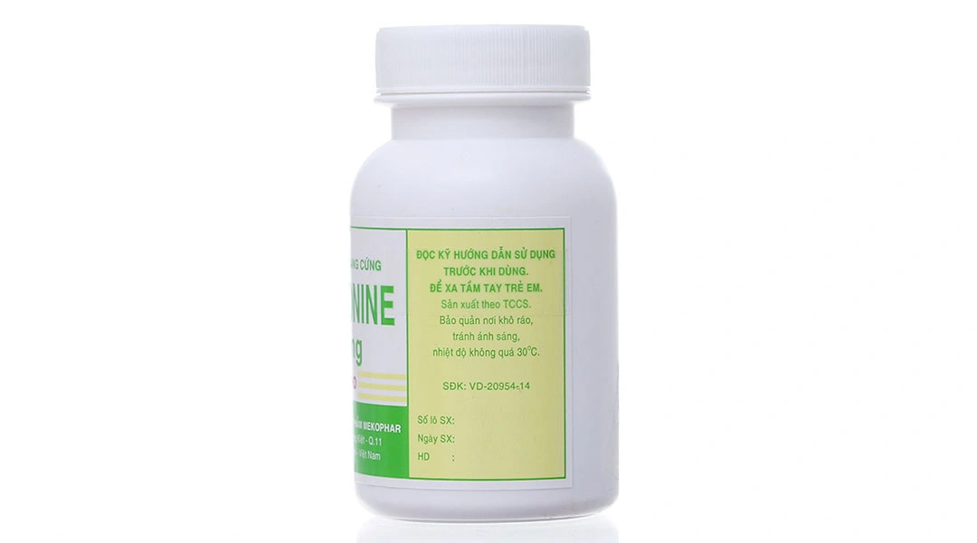 Methionine Mekophar 250mg giải độc paracetamol chai 100 viên - 1