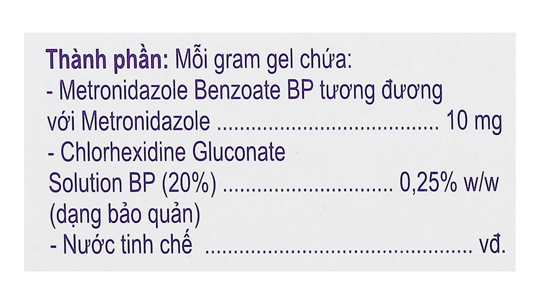 Gel bôi Metrogyl Denta trị viêm nướu, lở miệng tuýp 10g - 4
