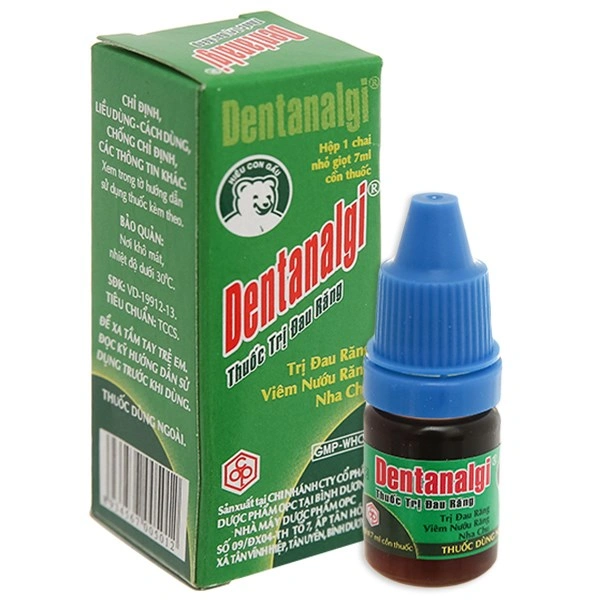 Dung dịch Dentanalgi trị đau răng
