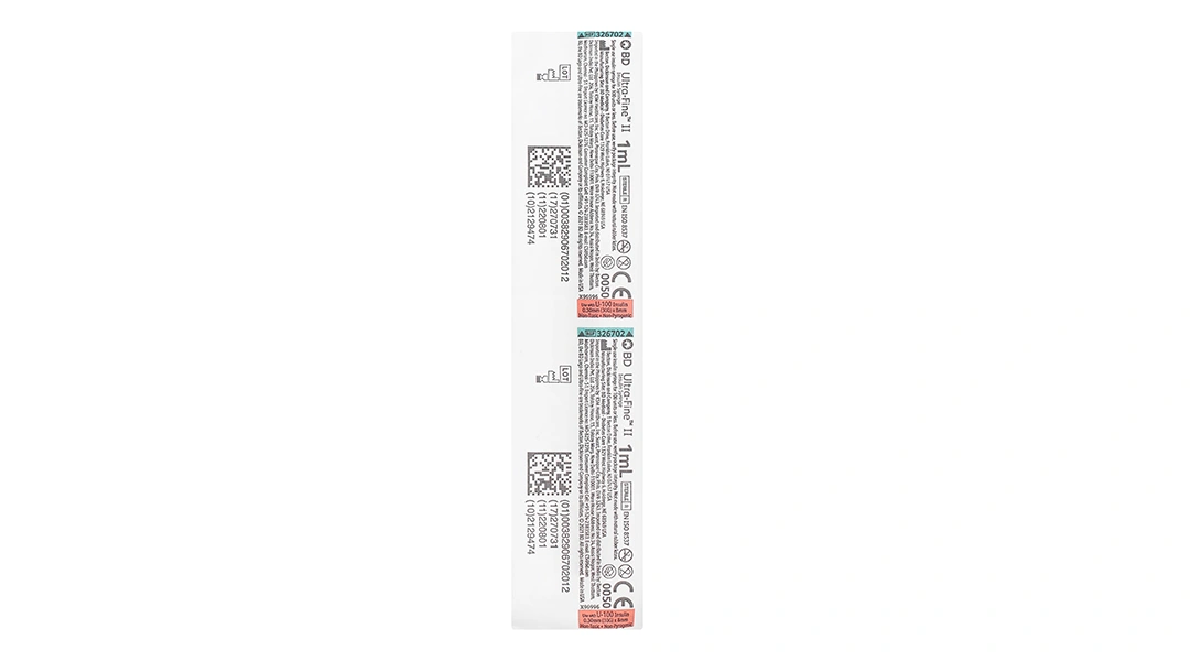 Bơm kim tiêm Insulin BD Ultra-Fine II 1ml 30G x 8mm - 7