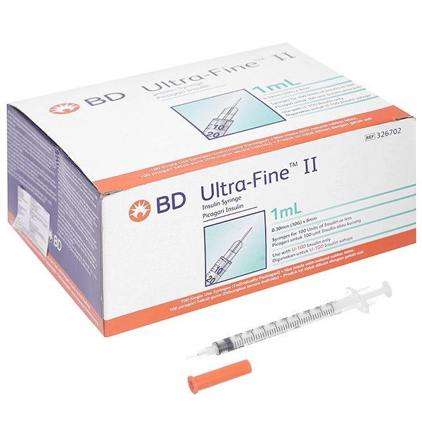Bơm kim tiêm Insulin BD Ultra-Fine II 1ml 30G x 8mm