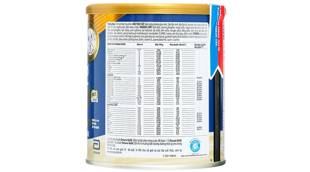 Thực phẩm dinh dưỡng y học: Ensure Gold - 6