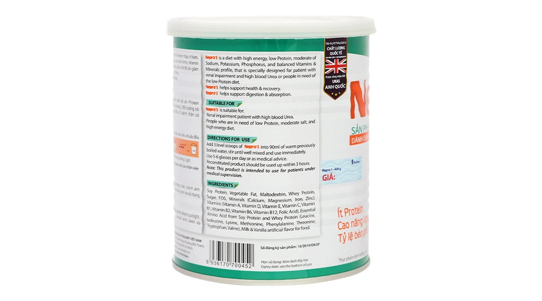Sản phẩm dinh dưỡng giảm protein Nepro 1 - 3