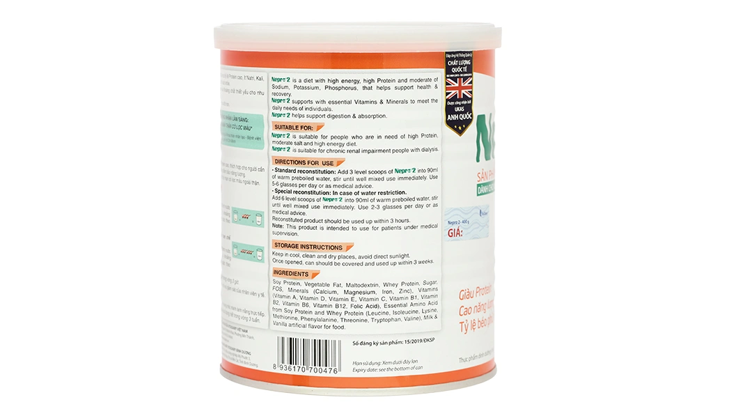 Sản phẩm dinh dưỡng giàu protein Nepro 2 - 3