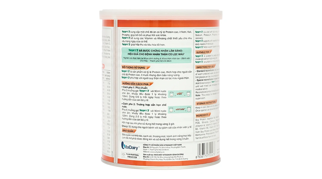 Sản phẩm dinh dưỡng giàu protein Nepro 2 - 4