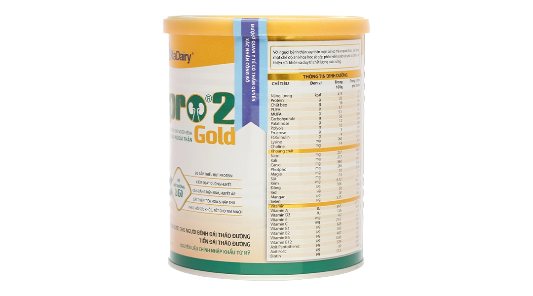 Sản phẩm dinh dưỡng chuyên biệt cho người bệnh suy thận có lọc máu ngoài thận Nepro 2 Gold - 11
