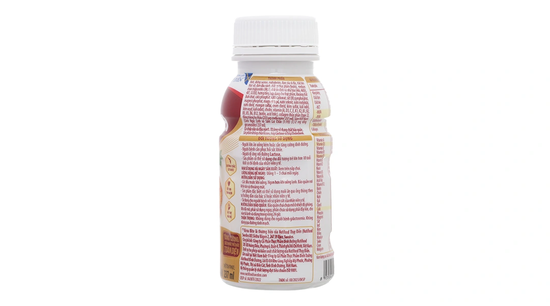 Sữa bột pha sẵn Nutifood Varna Elite bổ sung dinh dưỡng (6 chai x 237ml) - 3