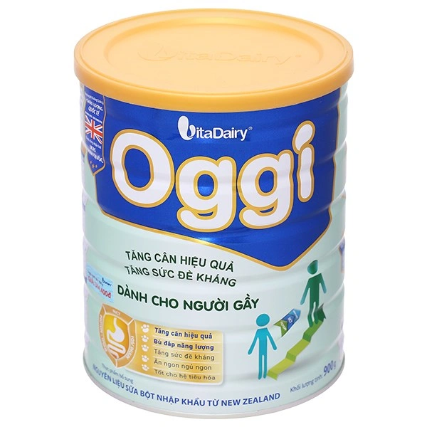 Sữa bột Oggi dành cho người gầy